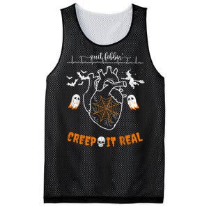 Heart Anatomy Anatomical Heart Halloween Nurse Mesh Reversible Basketball Jersey Tank