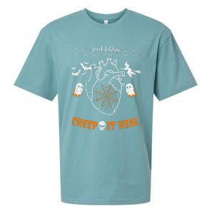 Heart Anatomy Anatomical Heart Halloween Nurse Sueded Cloud Jersey T-Shirt