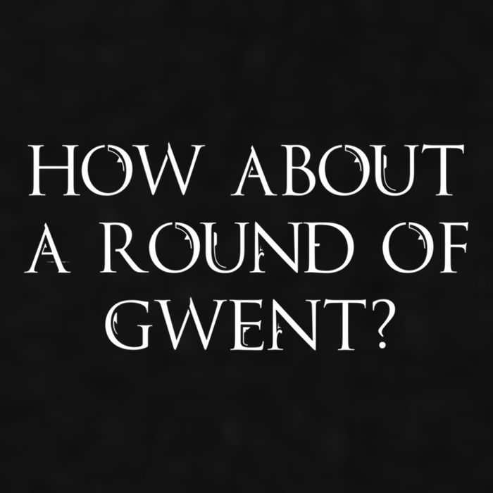 How About A Round Of Gwent Witcher 3 Wild Hunt Game Ladies PosiCharge Tri-Blend Wicking Tank