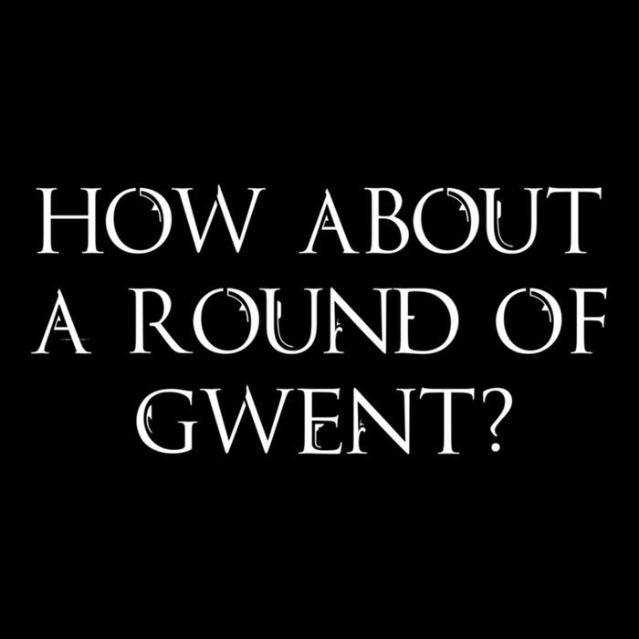 How About A Round Of Gwent Witcher 3 Wild Hunt Game 7-Panel Snapback Hat