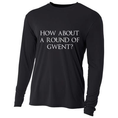 How About A Round Of Gwent Witcher 3 Wild Hunt Game Cooling Performance Long Sleeve Crew