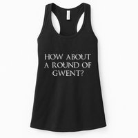 How About A Round Of Gwent Witcher 3 Wild Hunt Game Womens Tank Top