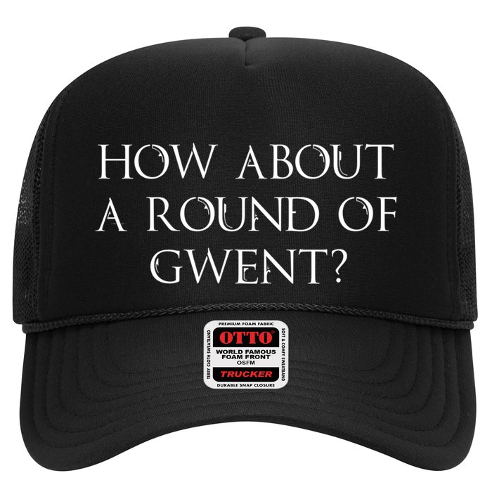 How About A Round Of Gwent Witcher 3 Wild Hunt Game Trucker Hat