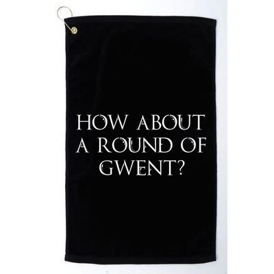 How About A Round Of Gwent Witcher 3 Wild Hunt Game Golf Towel