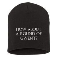 How About A Round Of Gwent Witcher 3 Wild Hunt Game Short Acrylic Beanie