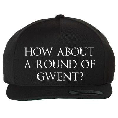 How About A Round Of Gwent Witcher 3 Wild Hunt Game Wool Snapback Cap