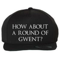 How About A Round Of Gwent Witcher 3 Wild Hunt Game Wool Snapback Cap
