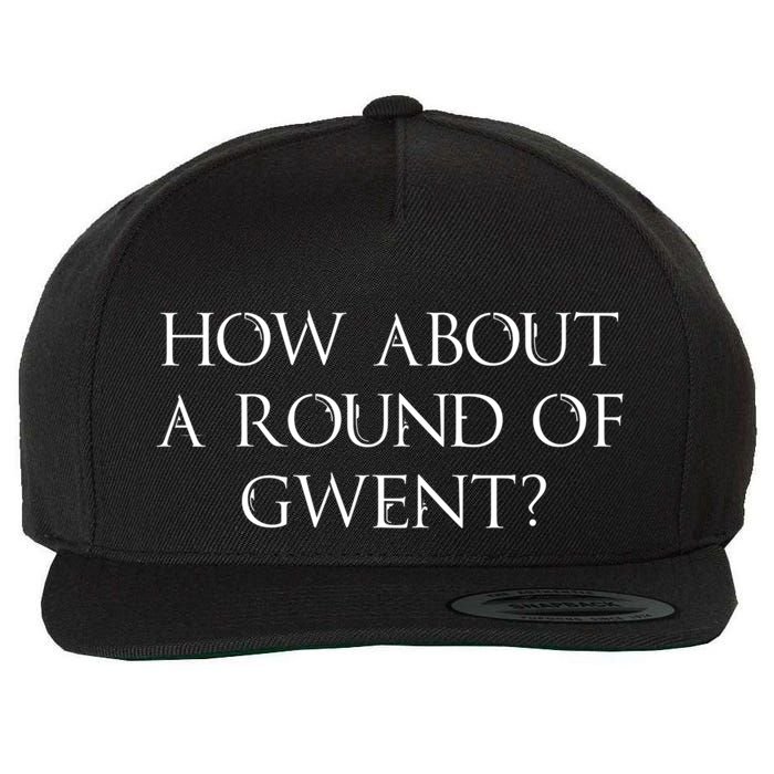 How About A Round Of Gwent Witcher 3 Wild Hunt Game Wool Snapback Cap