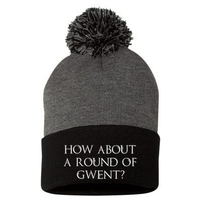 How About A Round Of Gwent Witcher 3 Wild Hunt Game Pom Pom 12in Knit Beanie
