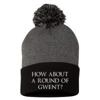 How About A Round Of Gwent Witcher 3 Wild Hunt Game Pom Pom 12in Knit Beanie