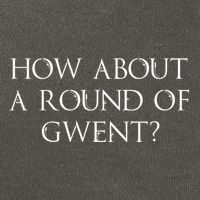 How About A Round Of Gwent Witcher 3 Wild Hunt Game Cotton Canvas Backpack