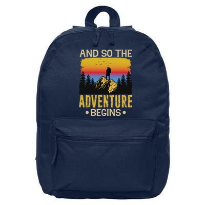 Hiking Adventures And So The Adventure Begins 16 in Basic Backpack