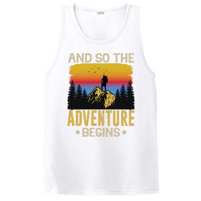 Hiking Adventures And So The Adventure Begins PosiCharge Competitor Tank