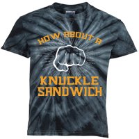 How About A Sandwich Knuckle – Fist To Face Kids Tie-Dye T-Shirt