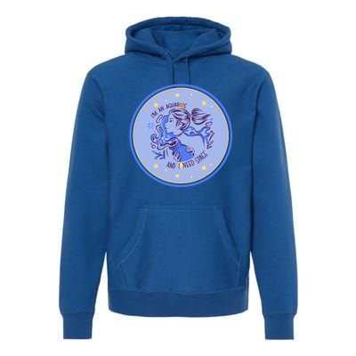 Horsocope Astrology Aquarius Gift Premium Hoodie