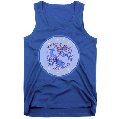 Horsocope Astrology Aquarius Gift Tank Top