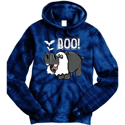 Hippo Africa Animal Hippopotamus Halloween Costume Tie Dye Hoodie