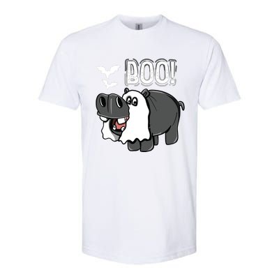 Hippo Africa Animal Hippopotamus Halloween Costume Softstyle CVC T-Shirt