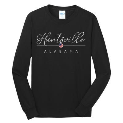 Huntsville Alabama Al On Huntsville Tall Long Sleeve T-Shirt