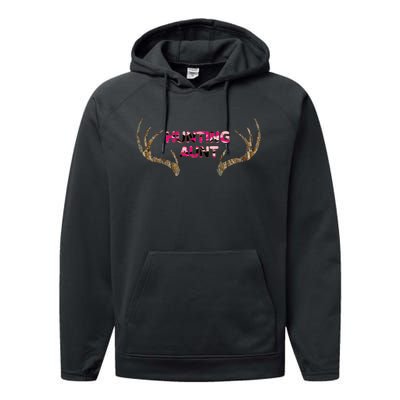 Hunting Aunt Auntie Performance Fleece Hoodie