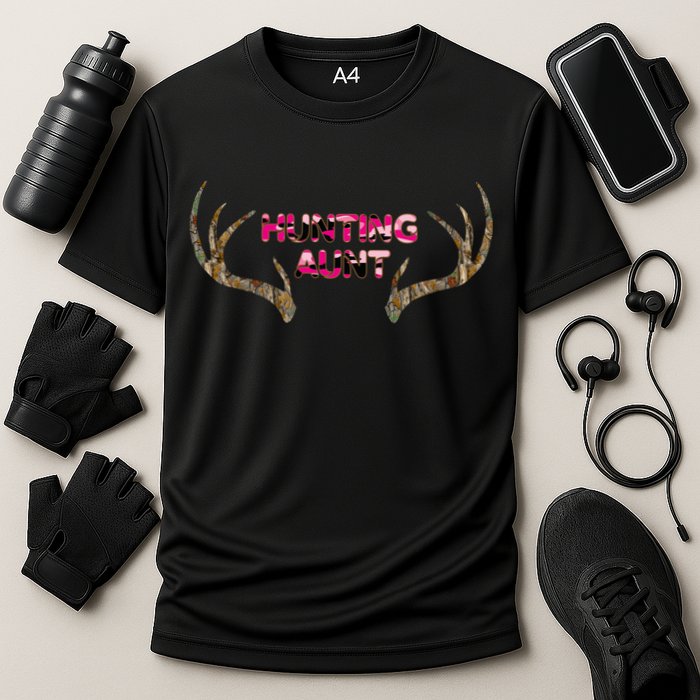 Hunting Aunt Auntie Cooling Performance Crew T-Shirt