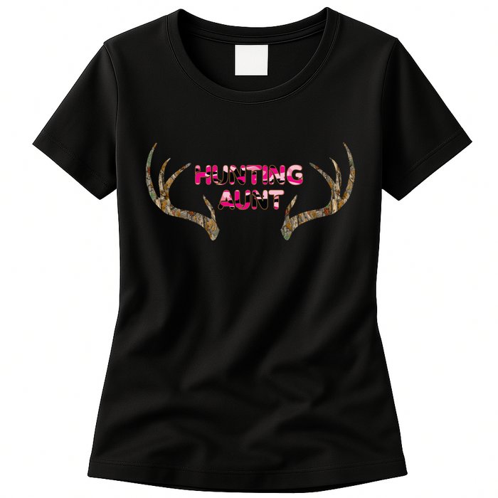 Hunting Aunt Auntie Womens T-Shirt