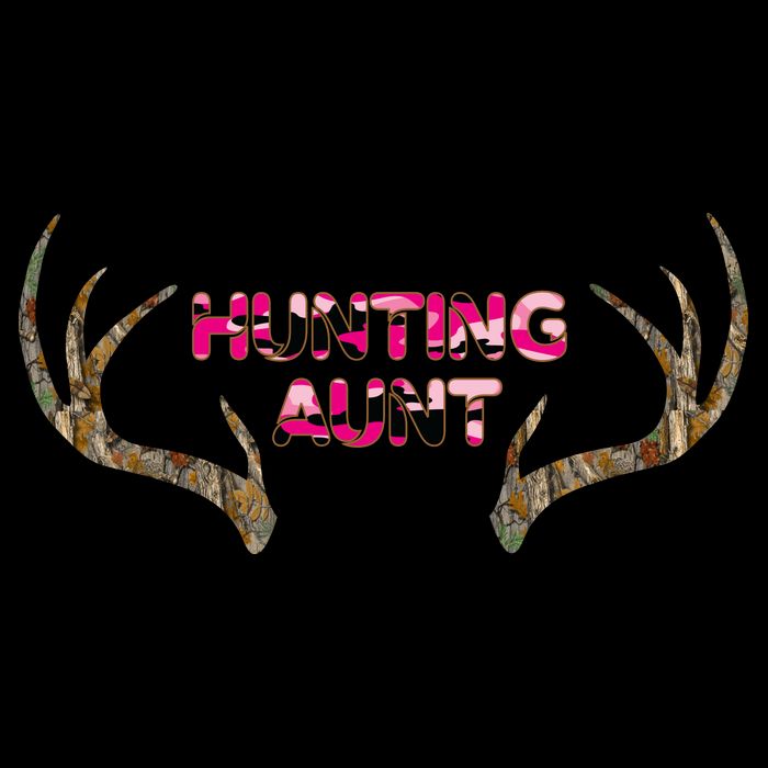 Hunting Aunt Auntie Womens T-Shirt