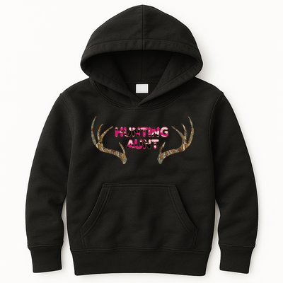 Hunting Aunt Auntie Kids Hoodie