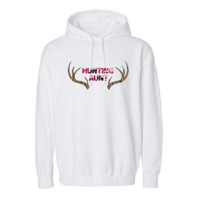 Hunting Aunt Auntie Garment-Dyed Fleece Hoodie