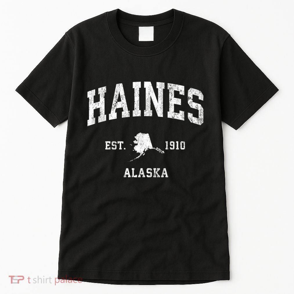 Haines Alaska Ak Vintage Athletic Sports Tall T-Shirt