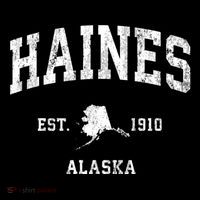 Haines Alaska Ak Vintage Athletic Sports Tall T-Shirt