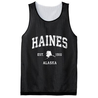 Haines Alaska Ak Vintage Athletic Sports Mesh Reversible Basketball Jersey Tank