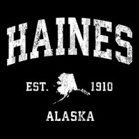 Haines Alaska Ak Vintage Athletic Sports Womens Tank Top