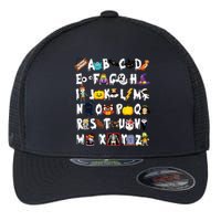 Halloween Alphabet Abcs Learning Kindergarten Teacher Flexfit Unipanel Trucker Cap