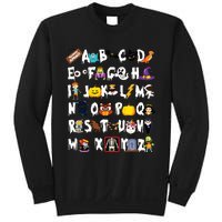 Halloween Alphabet Abcs Learning Kindergarten Teacher Sweatshirt