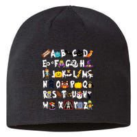 Halloween Alphabet Abcs Learning Kindergarten Teacher Sustainable Beanie