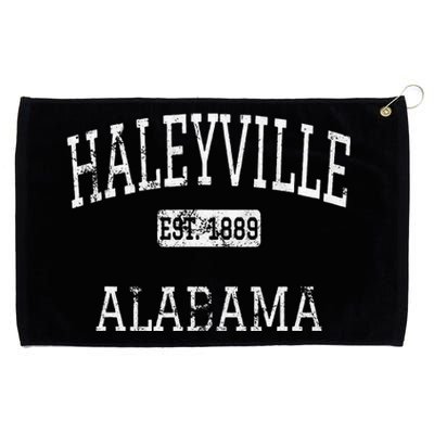 Haleyville Alabama Al Vintage Grommeted Golf Towel