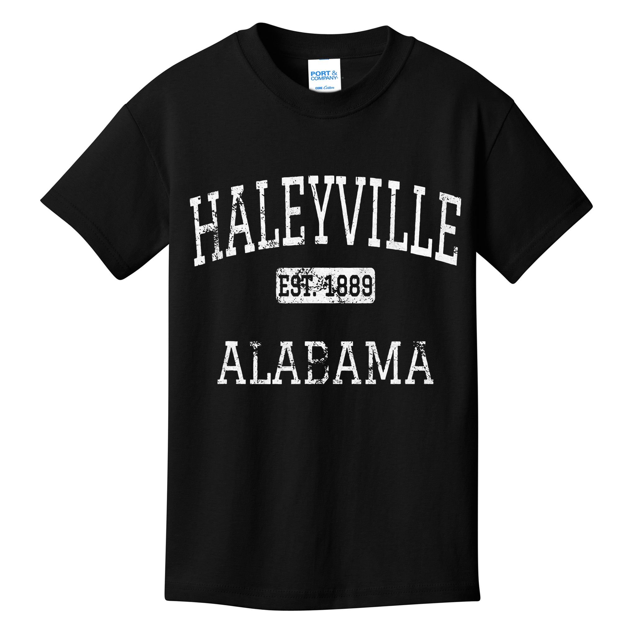 Haleyville Alabama Al Vintage Kids T-Shirt