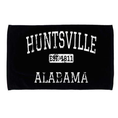 Huntsville Alabama Al Vintage Microfiber Hand Towel