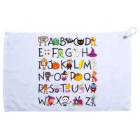 Halloween Alphabet ABCs Learning Kindergarten Teacher Grommeted Golf Towel