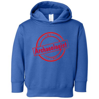 Humorous Archaeologist Archaeology Meaningful Gift Toddler Hoodie