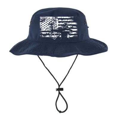 Hunting Archer American Flag Bowhunting Hunter Men Bucket Hat