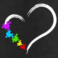 Heart Autism Awareness Love Puzzle Simple Idea Autism Family Golf Towel