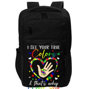 Heart Autism Awareness Month Support Momlife Autistic Child Impact Tech Backpack