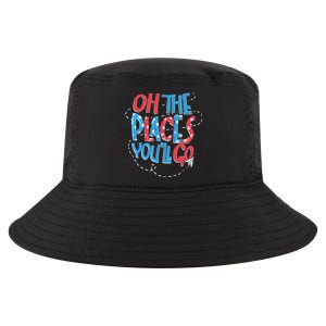 Hot Air Balloon Oh The Places You’Ll Go When You Read Cool Comfort Performance Bucket Hat