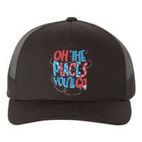 Hot Air Balloon Oh The Places You’Ll Go When You Read Yupoong Adult 5-Panel Trucker Hat