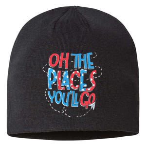 Hot Air Balloon Oh The Places You’Ll Go When You Read Sustainable Beanie