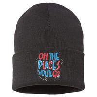 Hot Air Balloon Oh The Places You’Ll Go When You Read Sustainable Knit Beanie