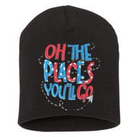 Hot Air Balloon Oh The Places You’Ll Go When You Read Short Acrylic Beanie