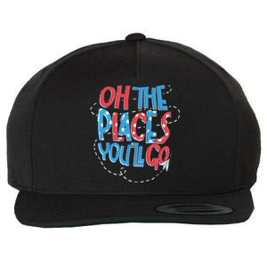 Hot Air Balloon Oh The Places You’Ll Go When You Read Wool Snapback Cap